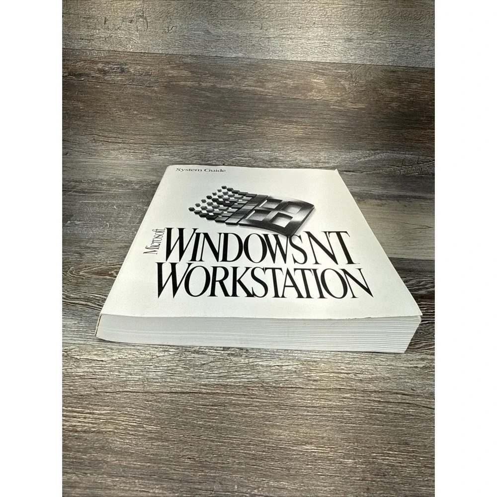 Microsoft Windows NT Workstation System Guide Version 3.5 Manual 1994 Vintage-VG